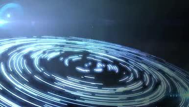星轨粒子视频背景素材视频的预览图